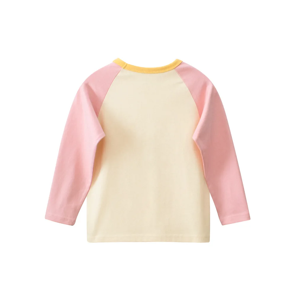 1-9T Toddler Kid Tshirt Baby Girl Clothes Bear Print Cotton Infant T Shirt Elegant Loose Basic Tee Top Children Outfit