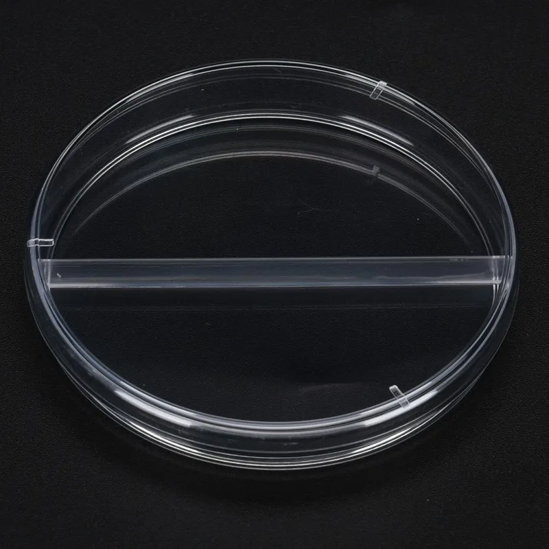 20pcs High quality plastic disposable Dichotomy  plastic sterile culture dish 10sets/package sterilization chemical laboratory