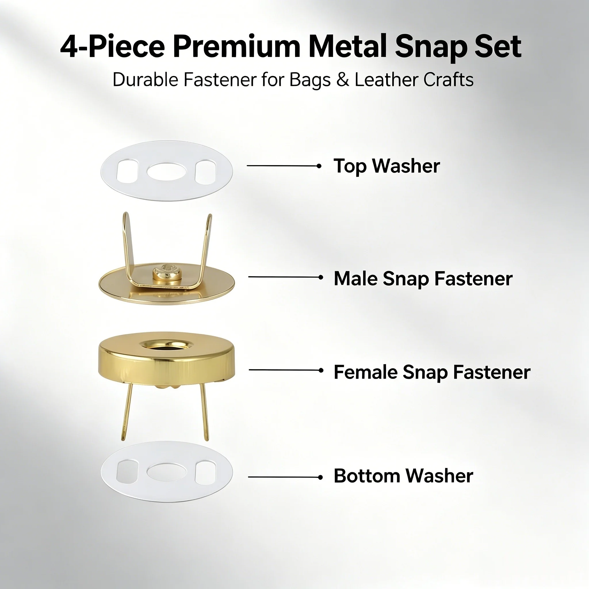 10-100 комплектов магнитных кн – обзор и цена Snap Fastener Set