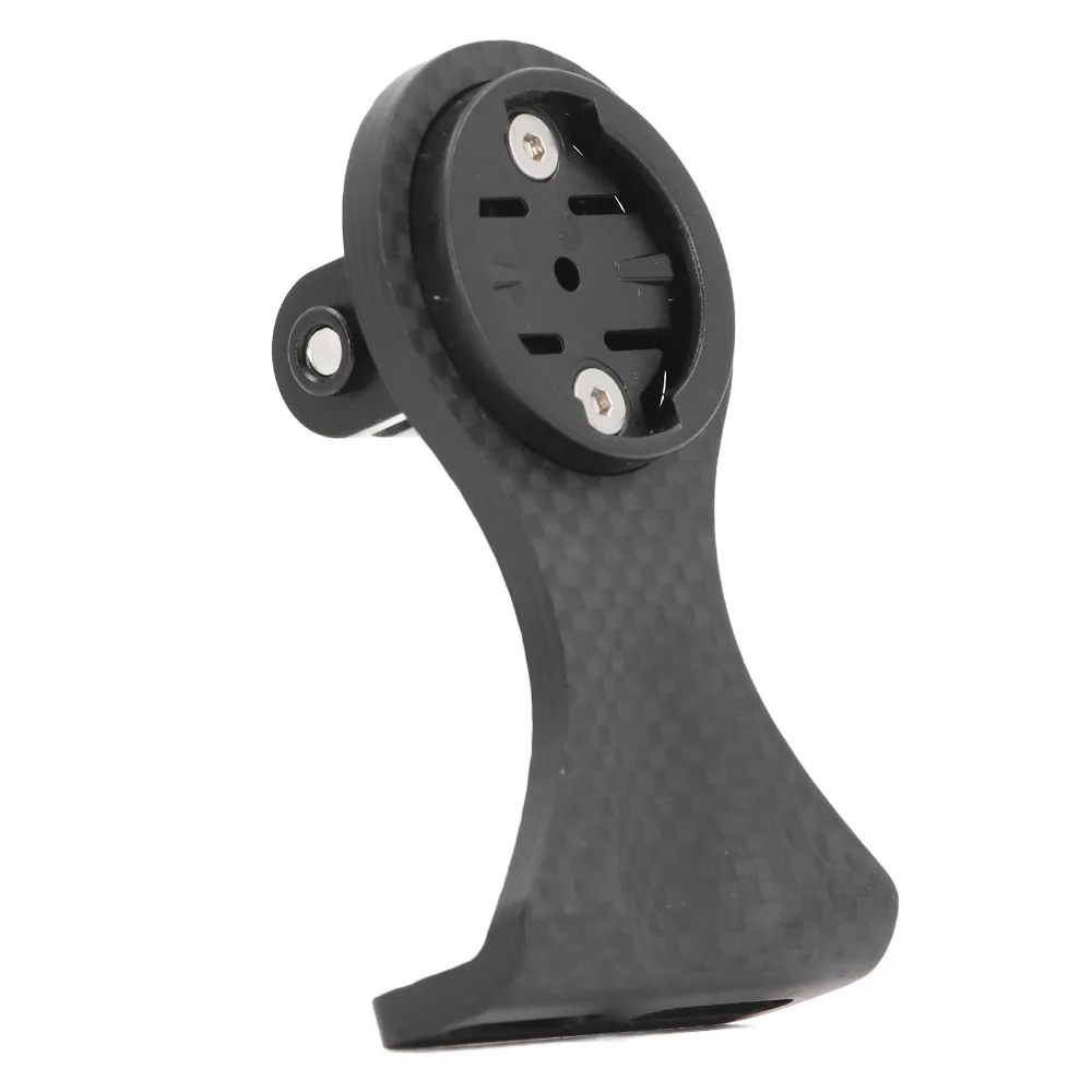 

Adjustable Bike Computer Mount Lightweight Black Bike Computer Bracket Easy To Install Carbon Fiber