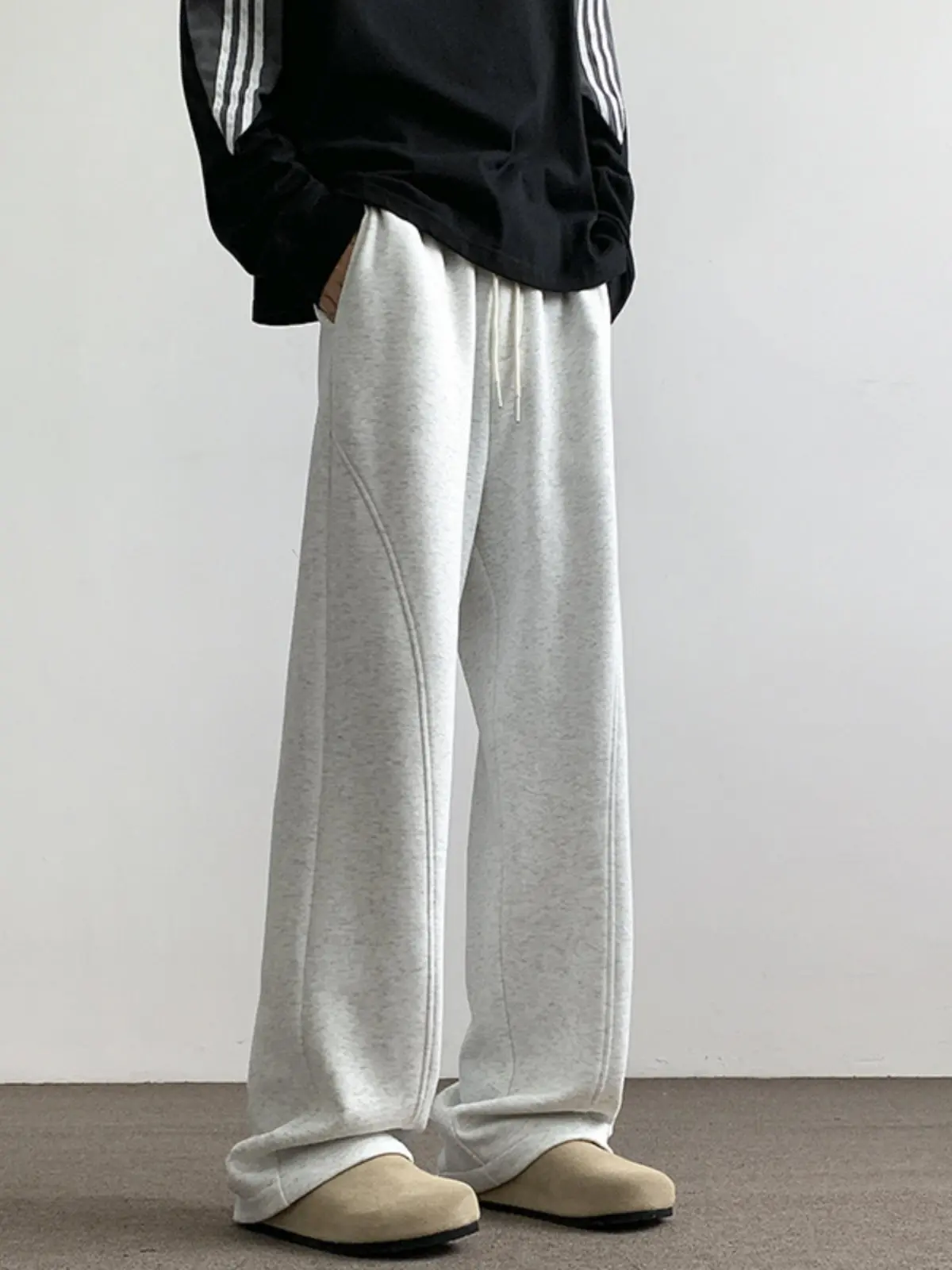 

American Sle Casual Loose Sports Pants Men's Spring Autumn 2026 New Straight Leg Men's Loose Sports Trousers