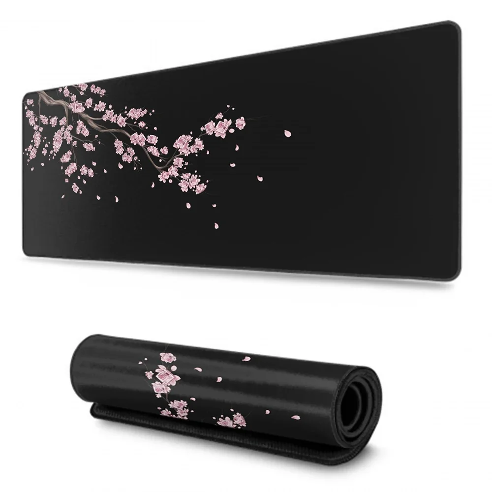 

Cherry Blossoms Flower Pc Gamer Desk Pad Mouse Pad Table Mat Gaming Accessories Keyboards Computer Peripherals No-slip Mausepad