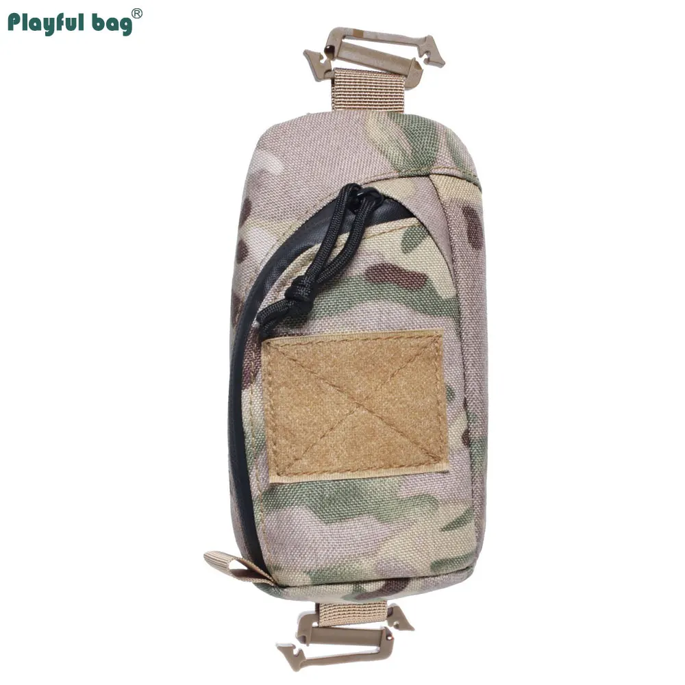 Mochila táctica MOLLE EDC con bolsillo colgante móvil en el pecho - imagen 4