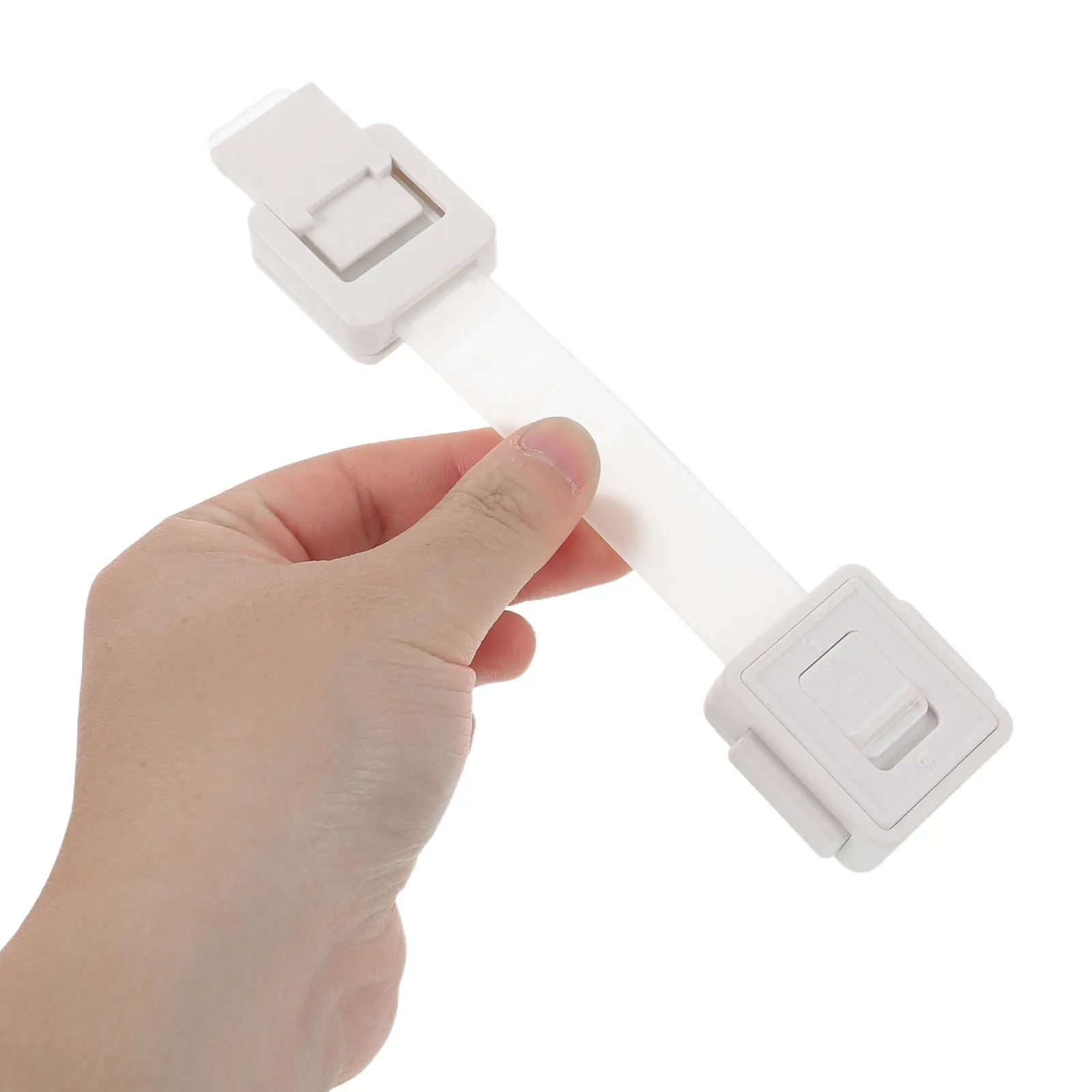 

4Pcs Child Safety Locks White Baby Proof Cabinet Locks Easy Install Childproof Drawer Latches Toddler Proof Cupboard Safety