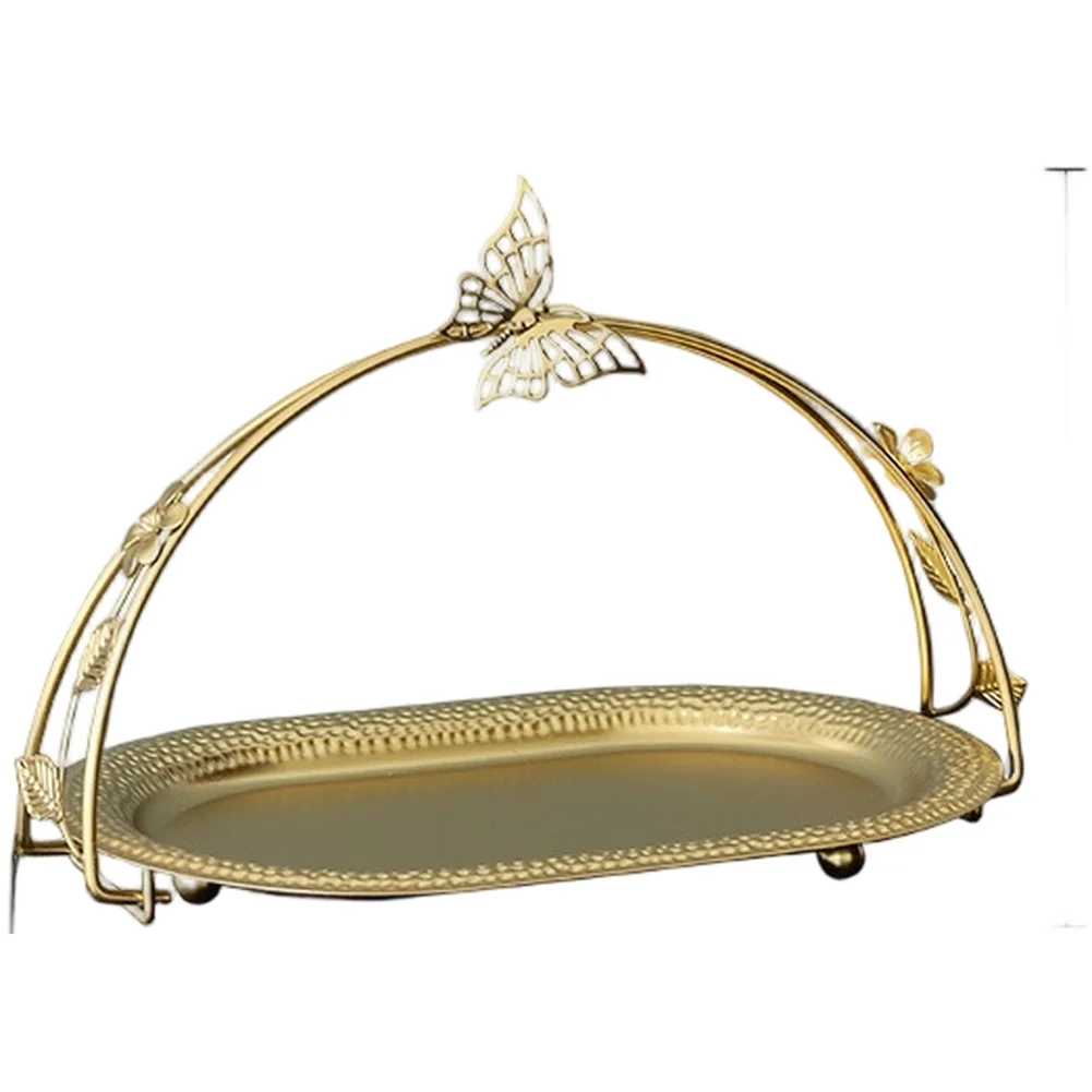 

26.0*16.5*18.0cm European Metal Display Stand Attractive Arrangement Levels Efficient Space Organization Party Supplies