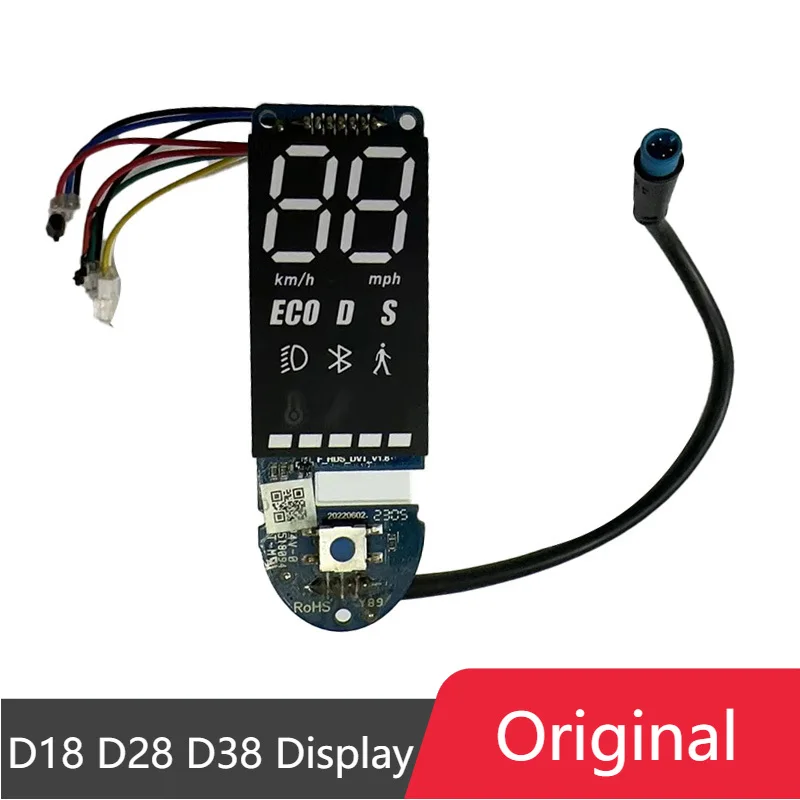 

Original Bluetooth Board LED Display Instrument Dashboard for Ninebot D18 D28 D38 Electric Scooter Parts Meter Accessories