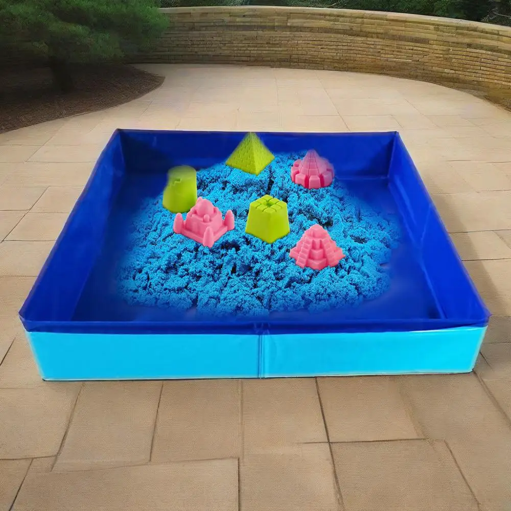 Strandzandbakspeelgoed voor kinderen, kerstverjaardag voor jongens en meisjescadeaus Zandtafel voor kinderen buitenshuis Speel zandtafelspeelgoed