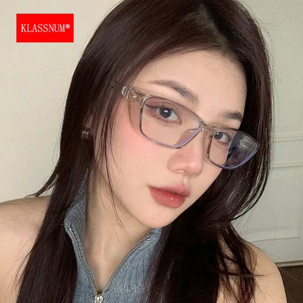 KLASSNUM Protection Lenses Transparent Glasses With Side Shield Anti Splash Sand-proof Manicure Glasses Women Safe Eyepiece New