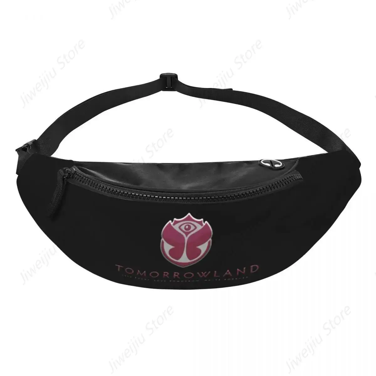 Music Festival TomorrowLand Fanny Pack Women Men Casual Crossbody Waist Bag for Travel Cycling Phone Money Pouch