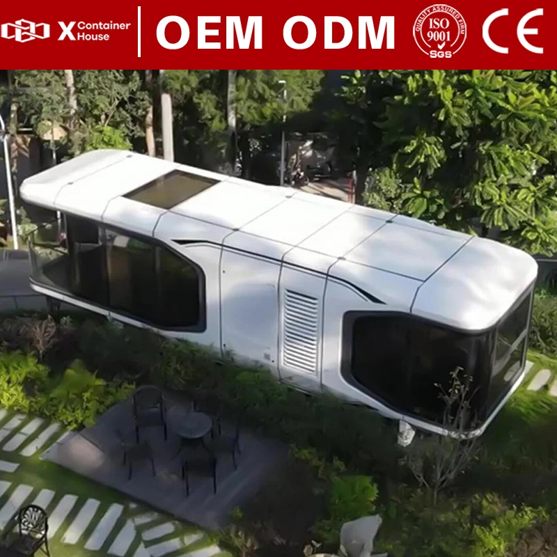 Tiny Home Prefabricated Portable House Modular Home Prefabricated Hotel Rooms Ready House for Mobile Housing Pre Fab Homes Live