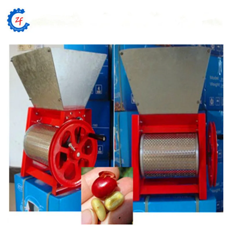 ZFTOPA Coffee Bean Peeling Machine With Motor High Productivity 100-300kg/h Capacity 220V 1 Year Warranty