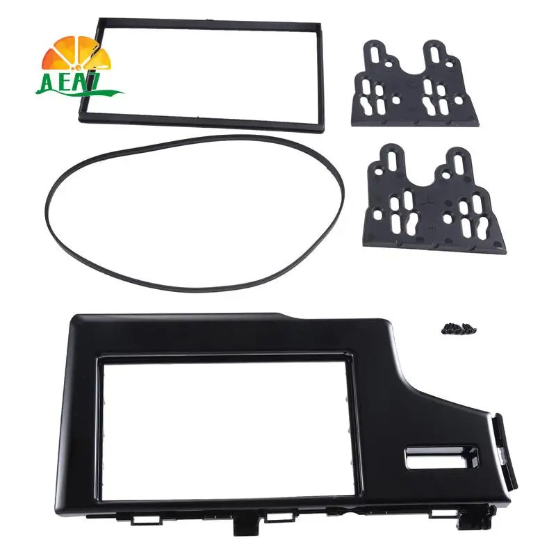 

AEA7-Car Radio DVD Fascia For Honda Fit Jazz 2014-2018 LHD Car Panel Dash Mount Trim Installation Kit Frame Replacement Accessor