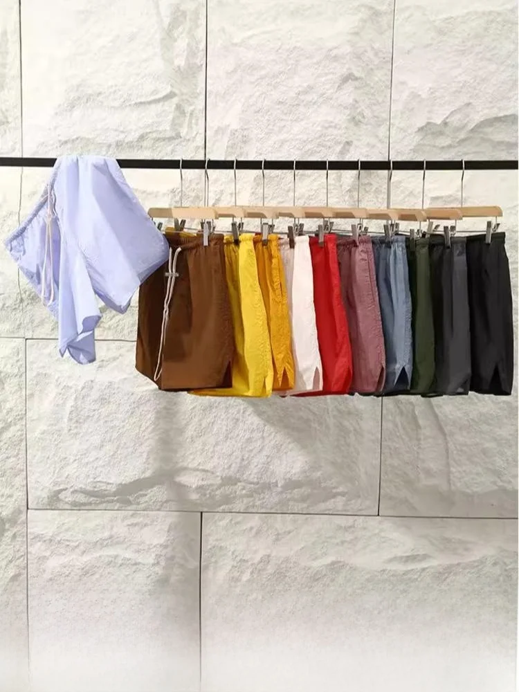 

Outdoor Tech Cool Sensation Ткань Qui Dry ort Брюки Пять деталей Летние пары Винтажные модные повседневные брюки свободного покроя