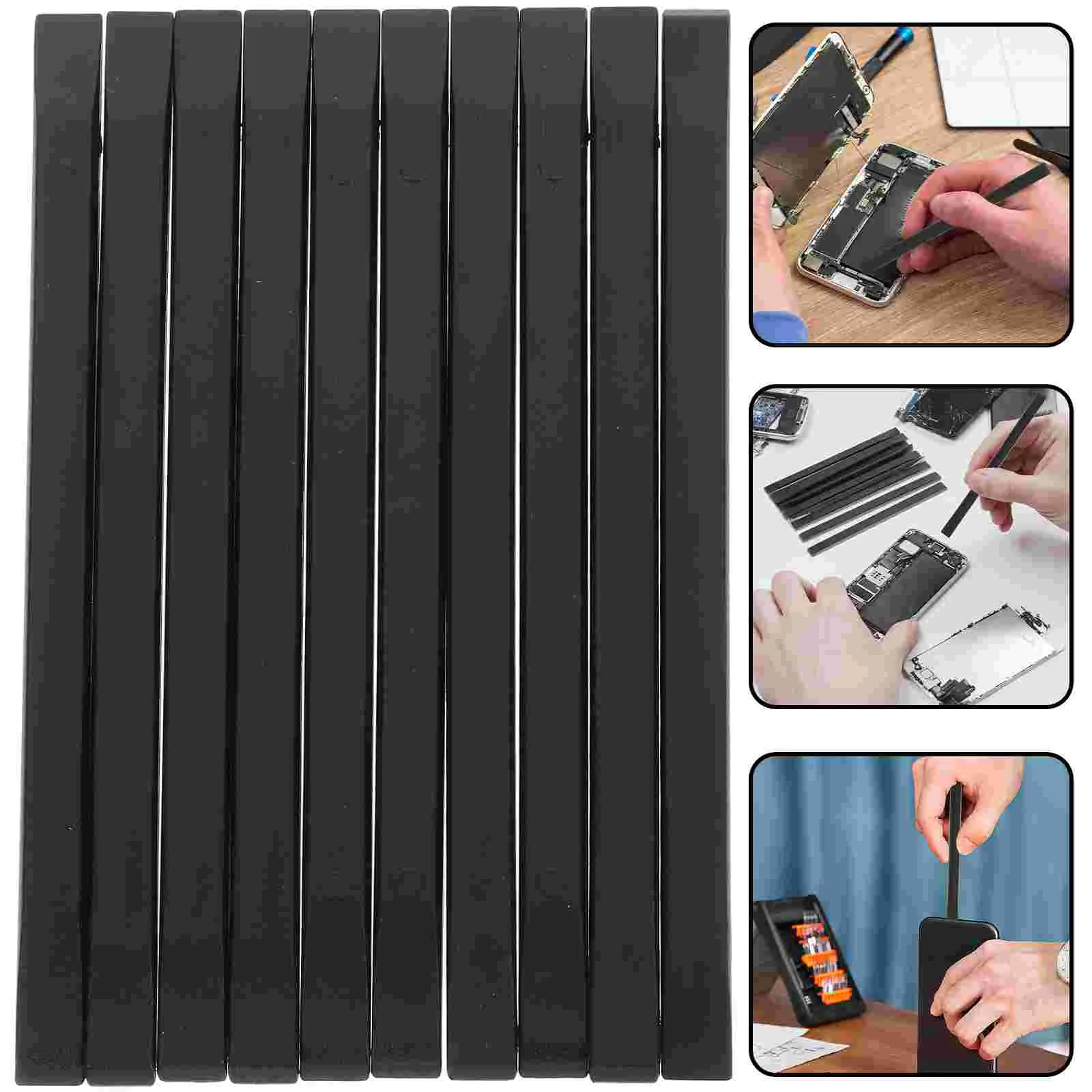 10 Pcs Laptop Dual Purpose Disassembling Tool Scraper 1180X070X040CM Abs Repairing Stick for Phone