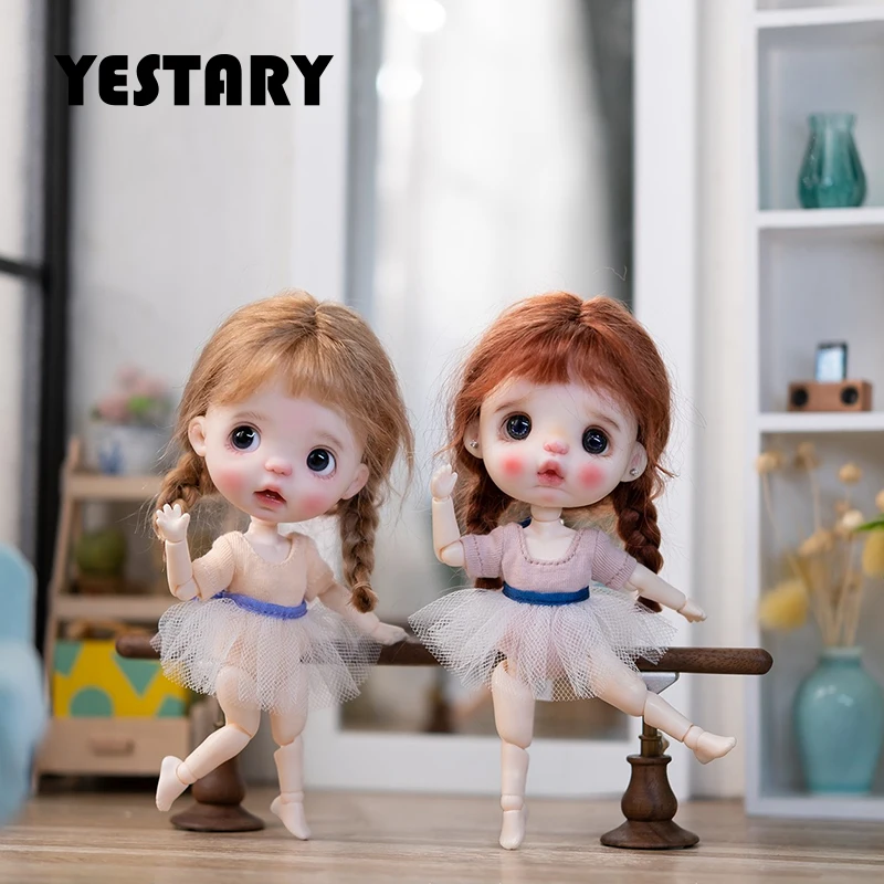 

YESTARY BJD Clothing Ob 11 Dance Costume Doll Clothes Accessories Fashion Ballet Costume For 1/12 Obitsu 11 Clothes