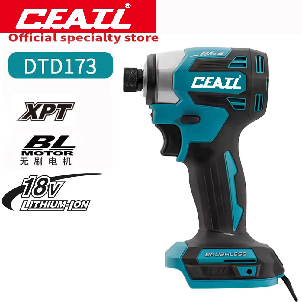 

For Makita DTD173 Brushless Electric Screwdriver Auto Repair Impact Screwdriver Batch 220N.m Electric Driver Tools For Makita18V