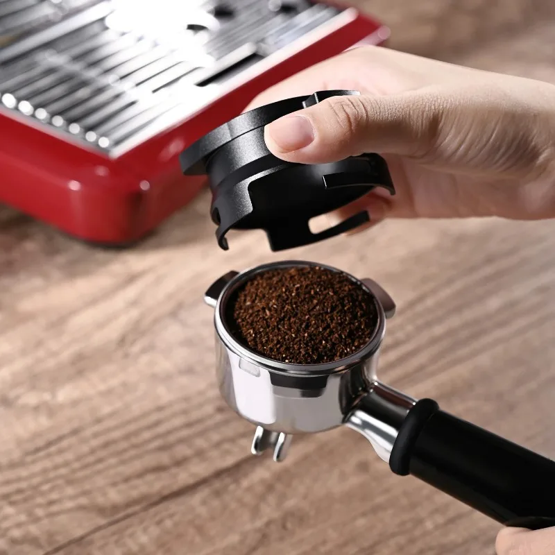 

Circular 54mm funnel anti fly powder ring stainless steel Portafilter dispenser for Breville Sage 870 878 880 espresso machine