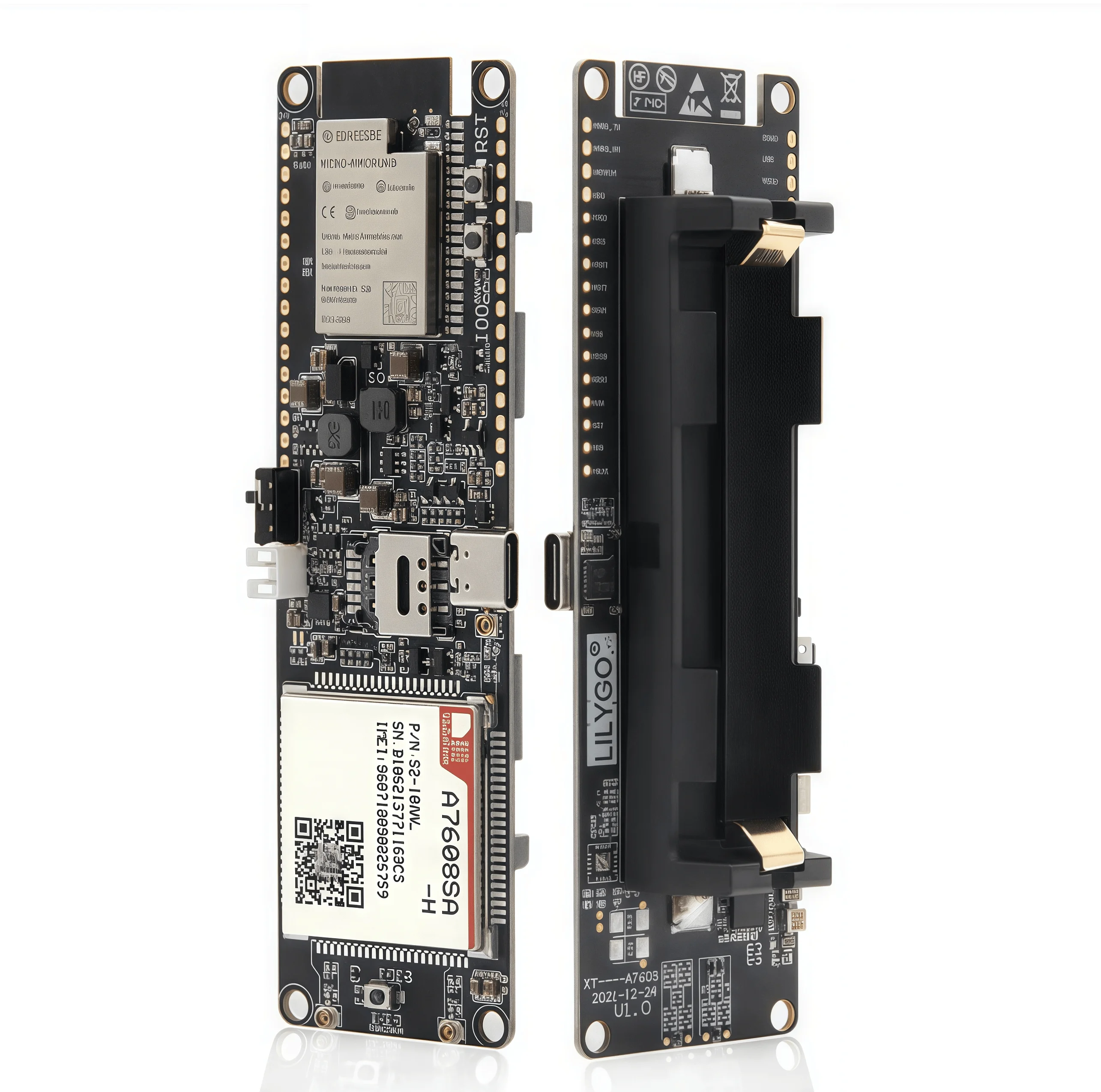 

LILYGO T-A7608 WIFI Bluetooth 3G 4G Solar Low Power IoT Core Board