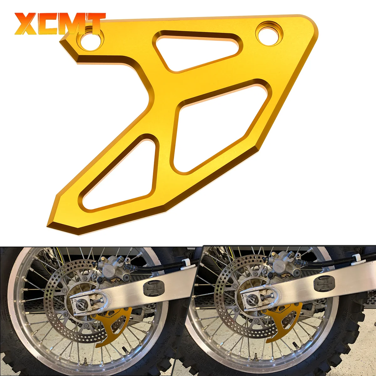 Motorcycle CNC Rear Brake Disc Guard Protector Cover For Suzuki RM125 250 RMZ250 450 RMX450Z RM125 250 Z250 Dirt Pit Bike Parts