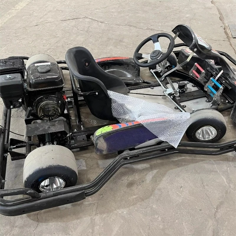 China Factory Directly Sale Electric & Gas Racing 4 Stroke Amusement Park Ride Go Kart for Kids and Adults Outdoor Use