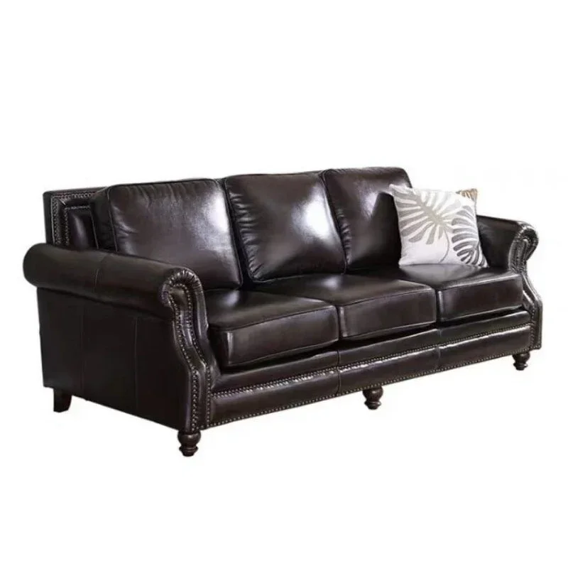 Ludzkie Sofa Do Salonu Nowoczesna Wodoodporna Skórzana Sofa Nordic Designer Skórzana Sofa Nordic Black Muebles Para Salas Modernos Home Furniture