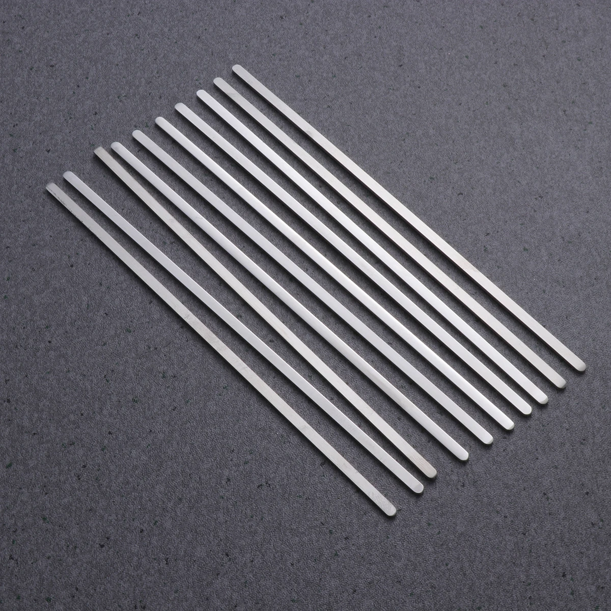 10PCS Stainless Steel Bracelet Strip Anti rust Durable Fine Polished Smooth Non damaging DIY Open Making Accessories Jewelry