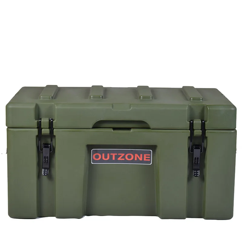 Plastic box moistureproof box car trunk props portable outdoor toolbox locker instrument