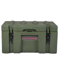 Plastic box moistureproof box car trunk props portable outdoor toolbox locker instrument