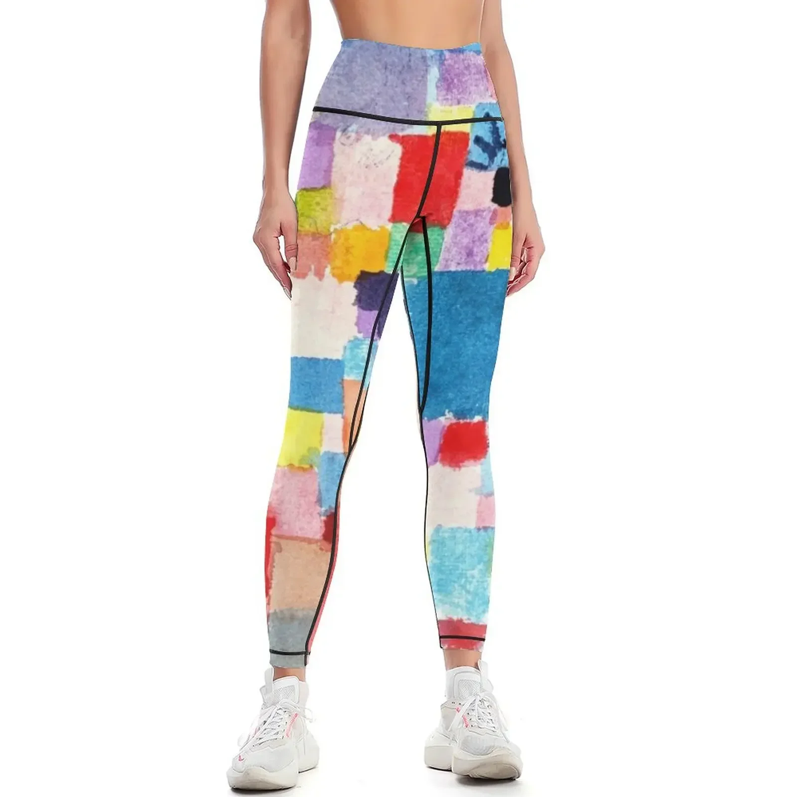 

Paul Klee "Southern Gardens" | Klee inspired Fine Art w/Signature Leggings sports for push up Womens Leggings