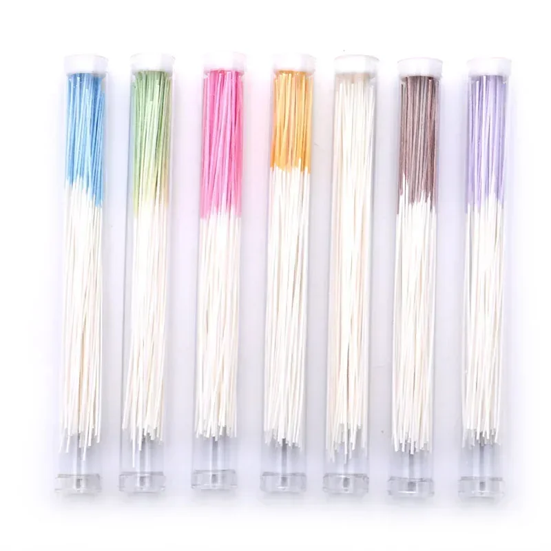 60/320PCS Ear Cleaning Line Portable Disposable Ear Hole Cleaner Dental Floss Ear Hole Care Tool Kit Piercing Cleaning Line