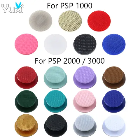 YuXi 1pc For PSP 1000 2000 3000 Analog Joystick Cap Cover Button Repalcement Part For PSP1000 PSP2000 PSP3000 Game Console