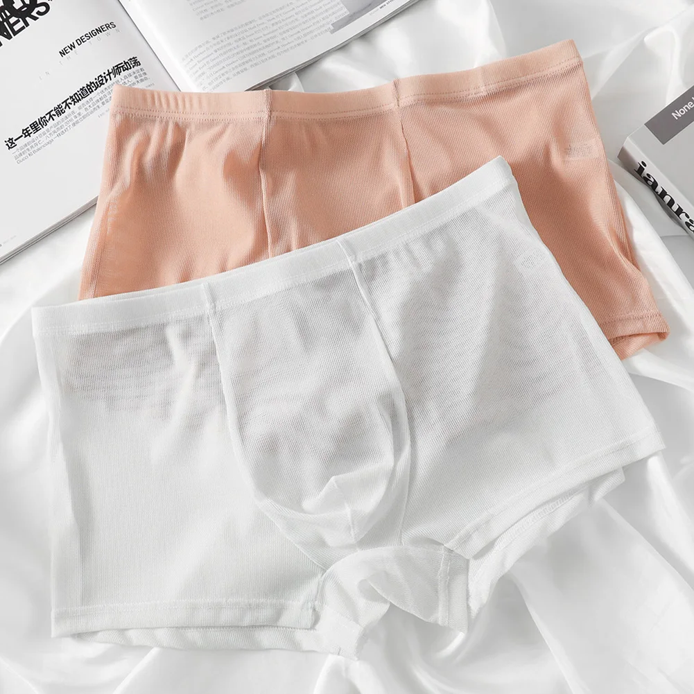 

Мужское сетчатое прозрачное нижнее белье, однотонные дышащие мужские трусы, шорты-боксеры, сексуальные аксессуары, горячие плавки, эротическое белье