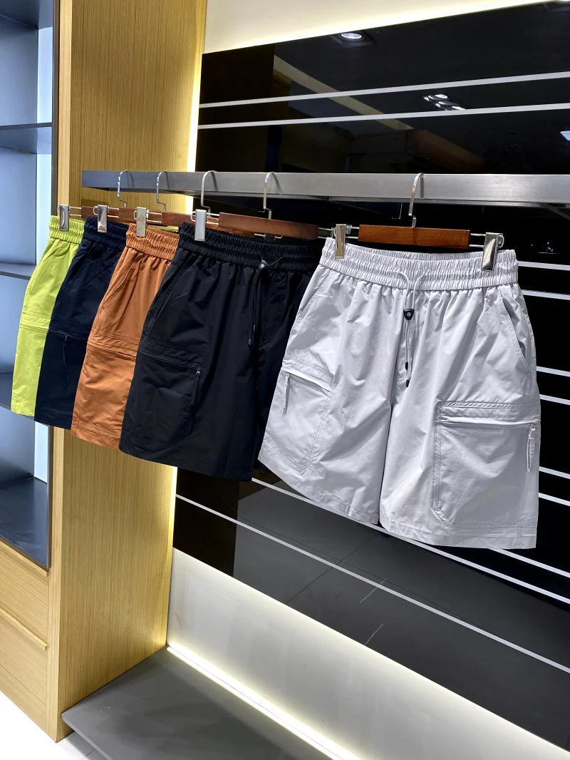 

Спортивная одежда на открытом воздухе, мужские и женские легкие брюки с эластичной резинкой на талии, повседневная рабочая одежда, летние модные прямые брюки