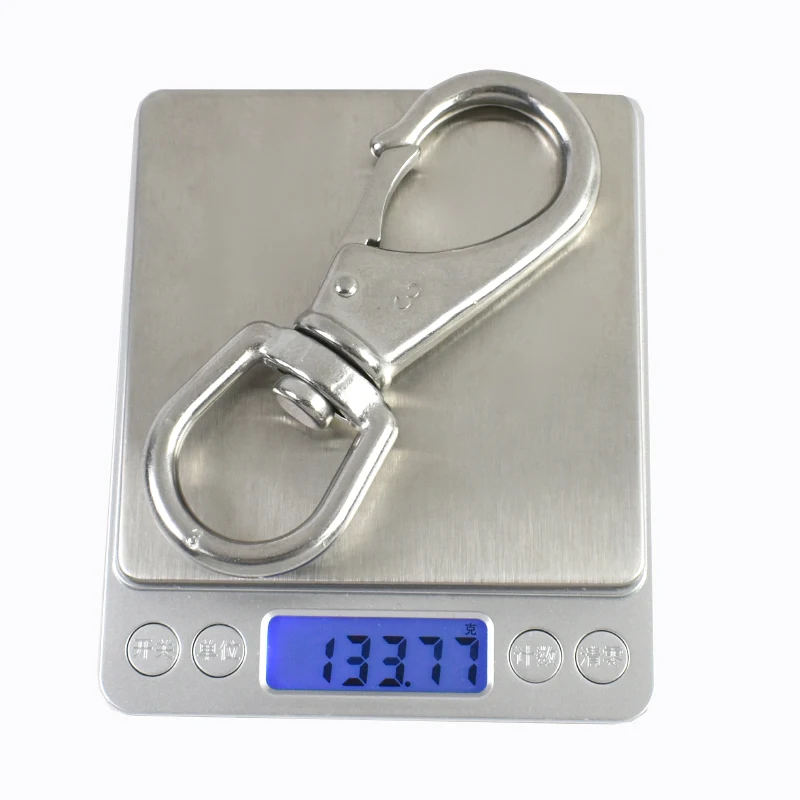 

2Pcs 304 Stainless Steel Bag Strap Buckles Swivel Lobster Clasp Keychain Pet Collar Belt Spring Hooks DIY Hardware Accessories