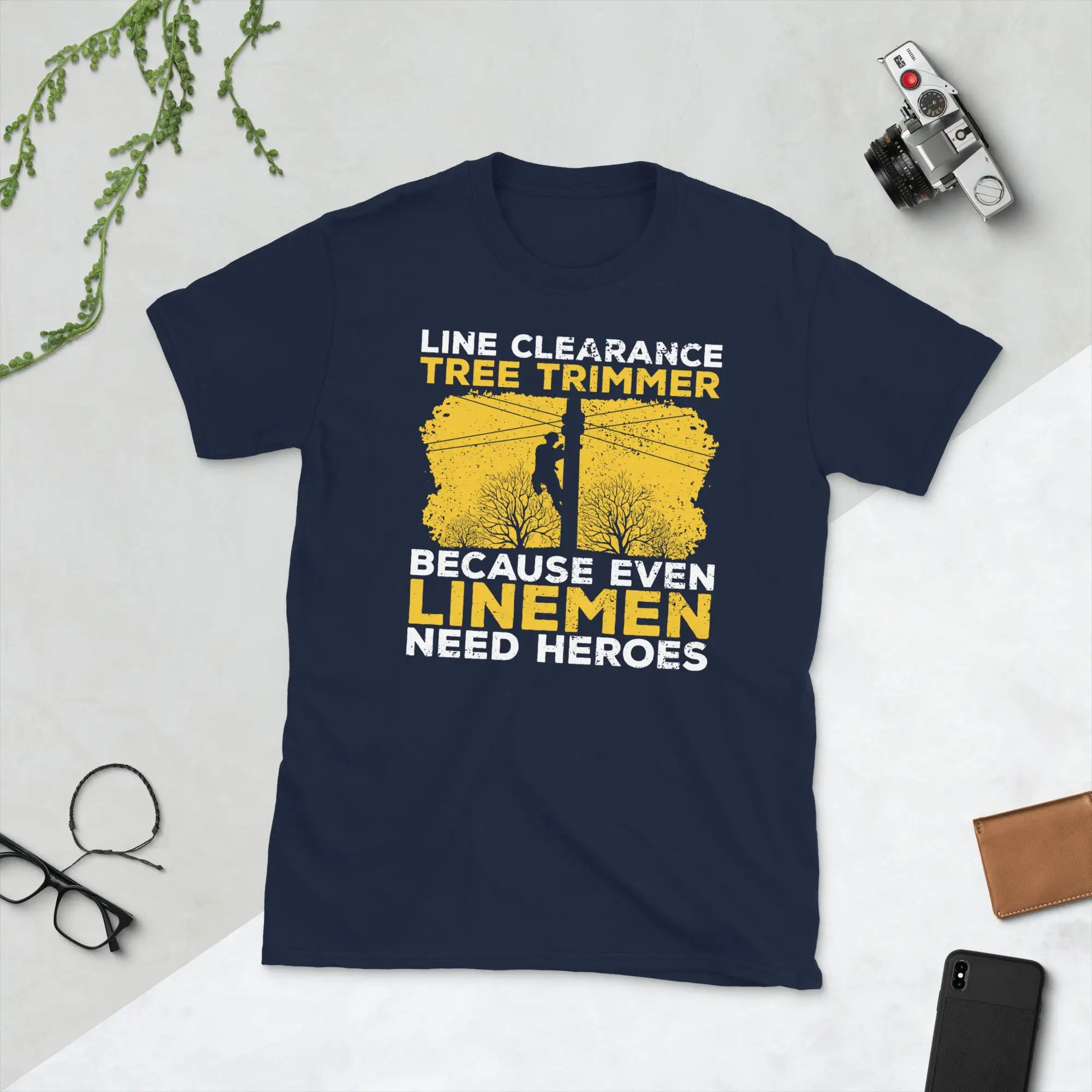 Line Clearance Tree Trimmer Hero T Shirt