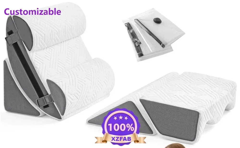 Factory Direct 2026 6 Piece Orthopedic Bed Wedge Pillow Set For Sleeping, Adjustable Post-Operative Pillow Set For Body