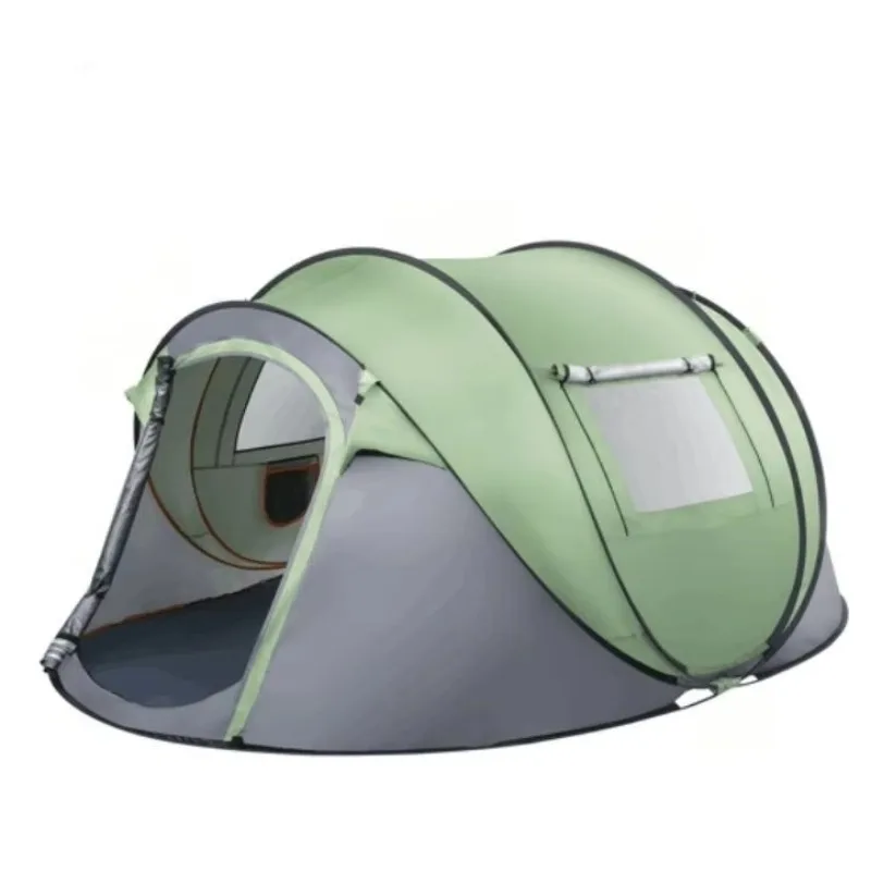 2026  Outdoor Waterproof Automatic Boat Shape Tent For Picnic & Camping One Bedroom Structure
