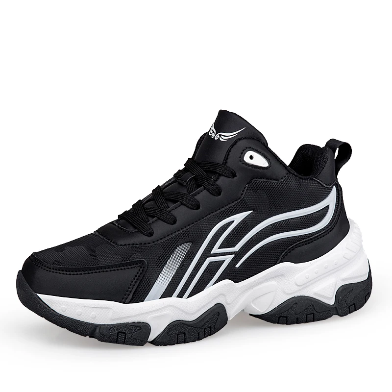 

Модные повседневные кроссовки, мужские черно-белые спортивные повседневные туфли, большой размер 47, 48, 49, удобные нескользящие кроссовки, дропшиппинг