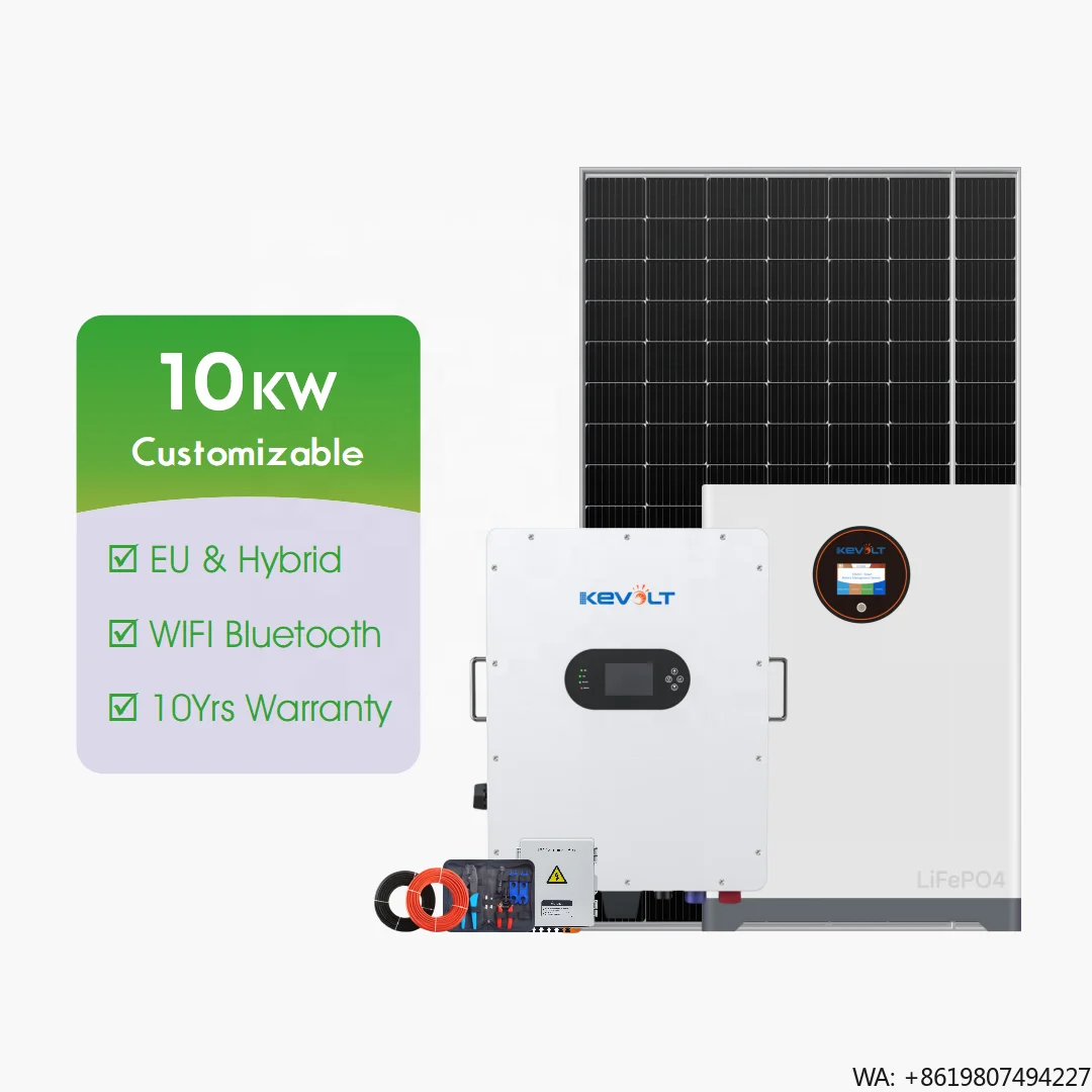5kW 10kW 20kW Photovoltaic Solar Panels With Lifepo4 Battery Panneau Solaire Kit Complet Hybrid Solar System