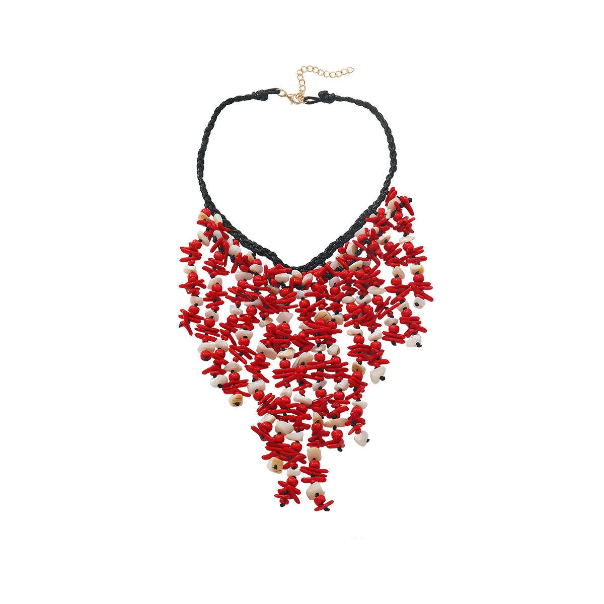 

ZAA 2025 Trend Women Jewelry High Quality Handmade Resin Beads Tassel Necklaces Personalized Holiday Party Accessories Gifts