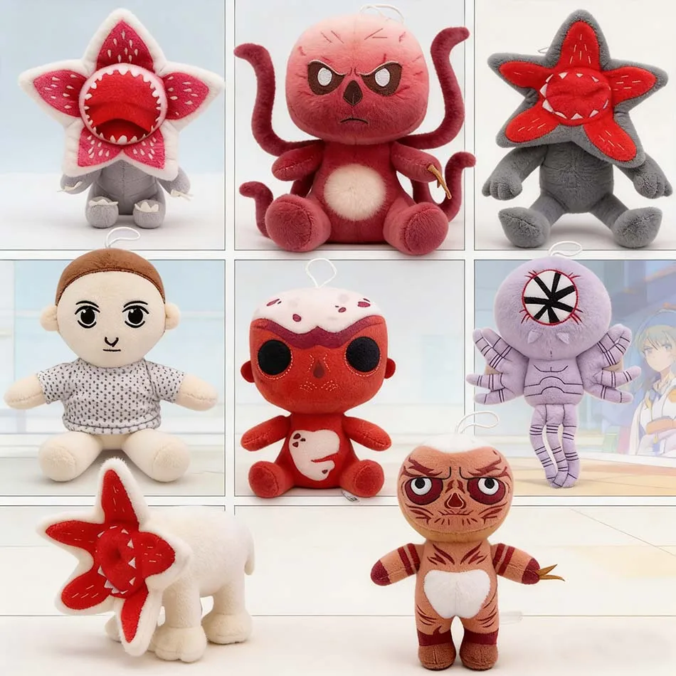 

Cartoon Game Characters Plush Toys Cute Eleven Demogorgon Stuffed Dolls Kids Baby Gifts For Children Boys Halloween Girls