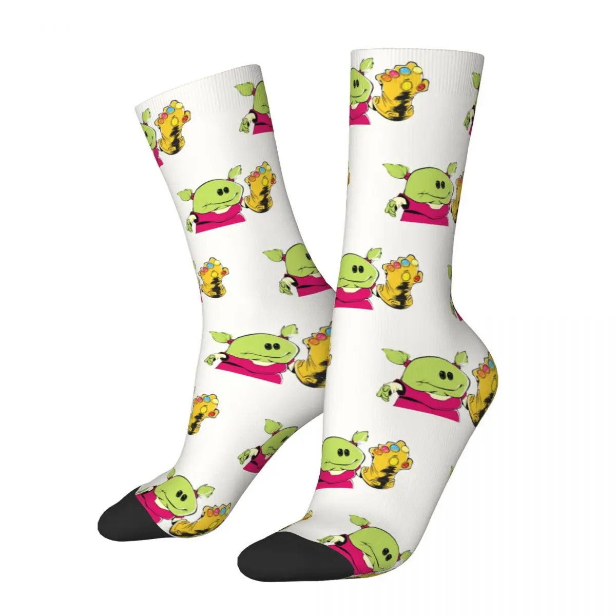 Happy Funny Men's Socks Harajuku Nanalan Meme Sock Cute Cartoon Sport Women Socks Spring Summer Autumn Winter