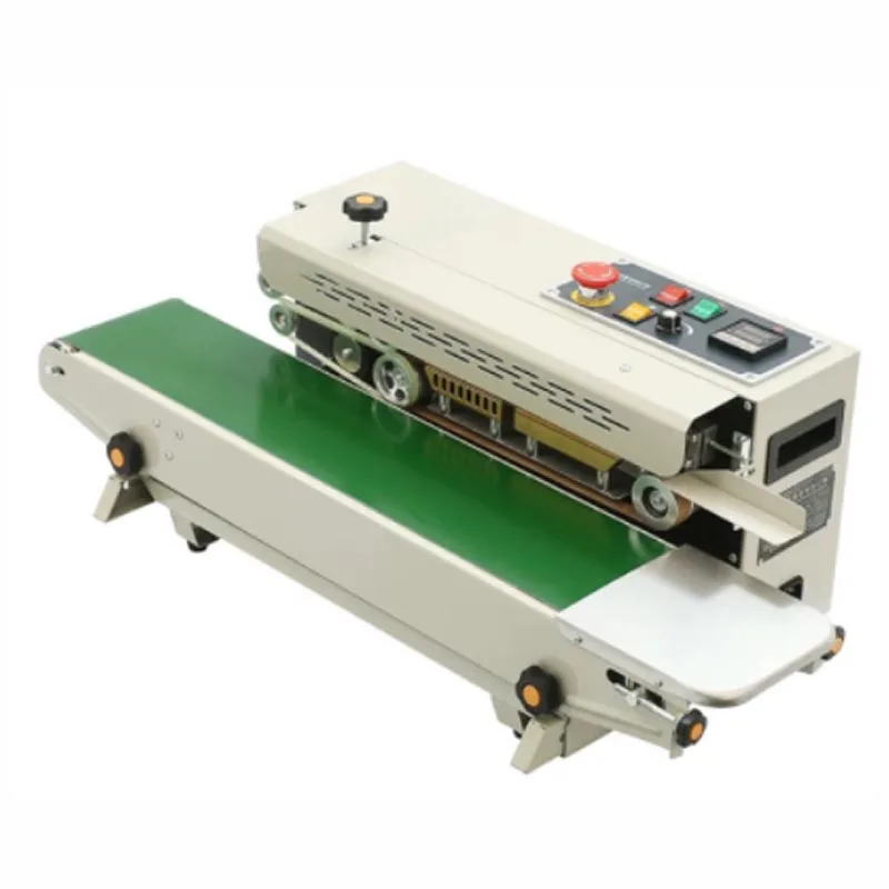 FR-880 Fully Automatic Bag Sealing Machine Aluminum Foil Plastic Film Packaging Sealing Machine 220V Food Plastic Packag Sealer