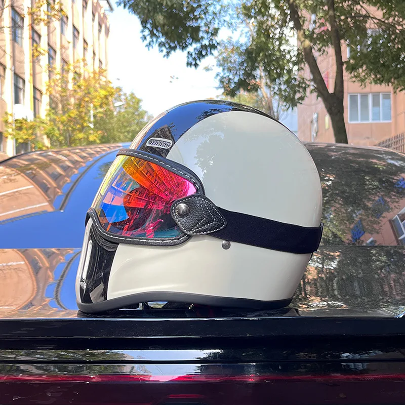 

Orz HD Motorcycle Motorcycle Retro Cycling Helmet Goggles Full Helmet Glasses Windproof Sand Cycling Goggles