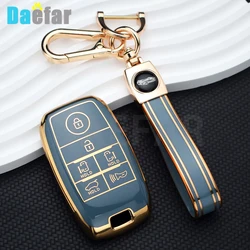 For Kia New Sedona Grand Carnival Snugly Sorento L580 Kia Doule Carnival 6 Buttons TPU Car Remote Key Case Cover Fob Accessories