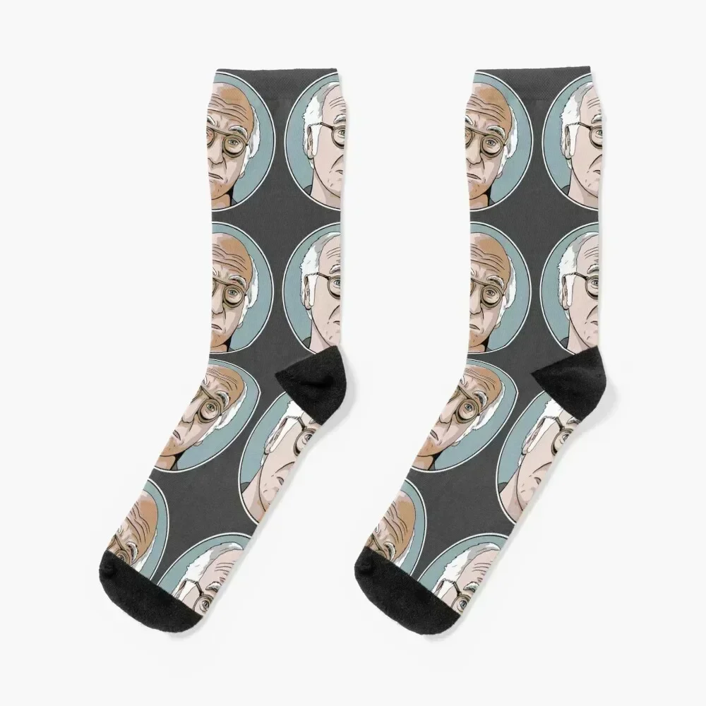 

Larry David Socks winter professional running gym cycling Socks Woman Men's