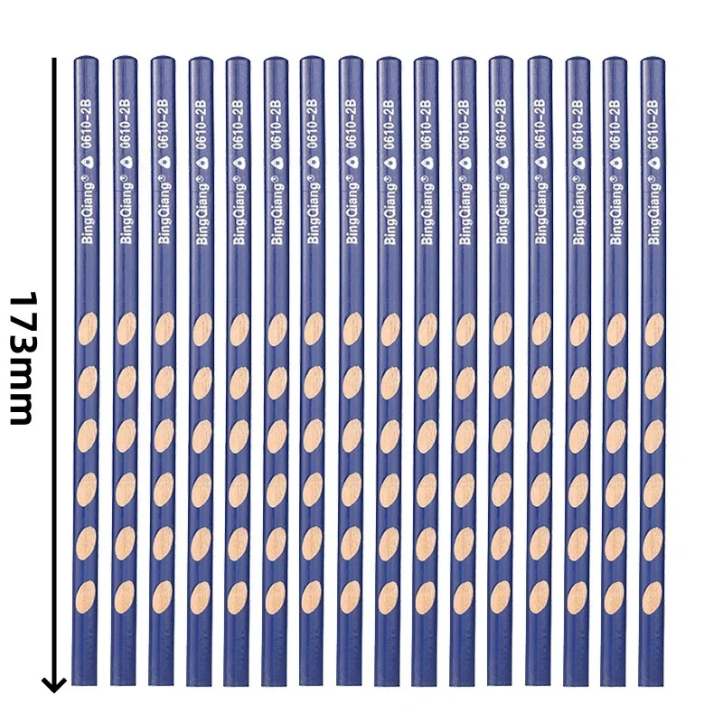 HB 그루브 삼각형 나무 연필, HB 자세 교정 연필, 학교 사무실 용품, 문구 드로잉 연필, 2B, 10 개