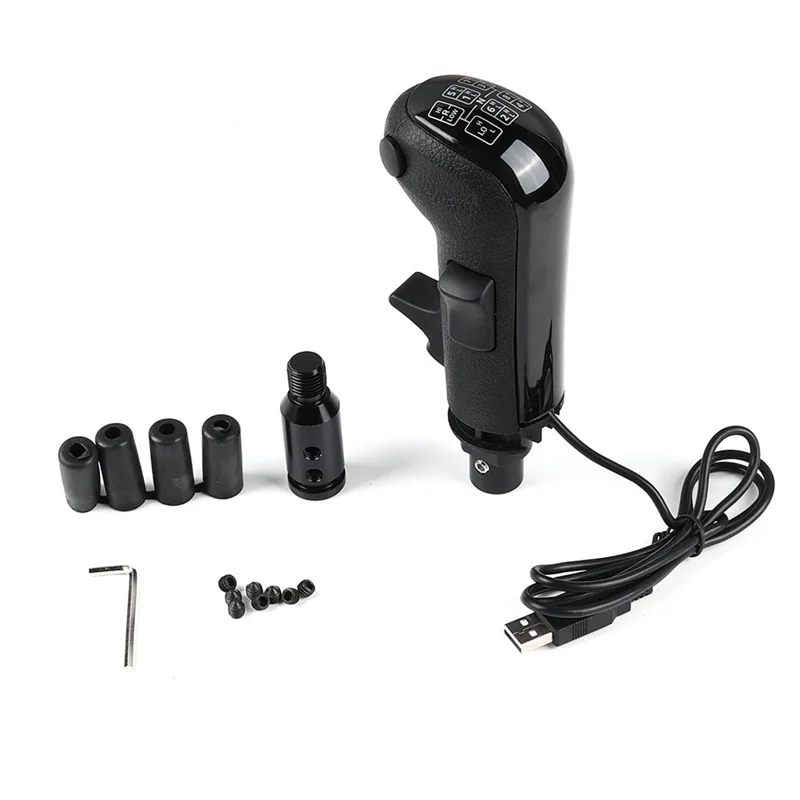 A98M عالية منخفضة والعتاد محاكاة شيفتر المقبض PC USB ل لوجيتك G923 G29 G27 G25 TH8A USB مقبض ناقل الحركة ل ATS ETS2 #2