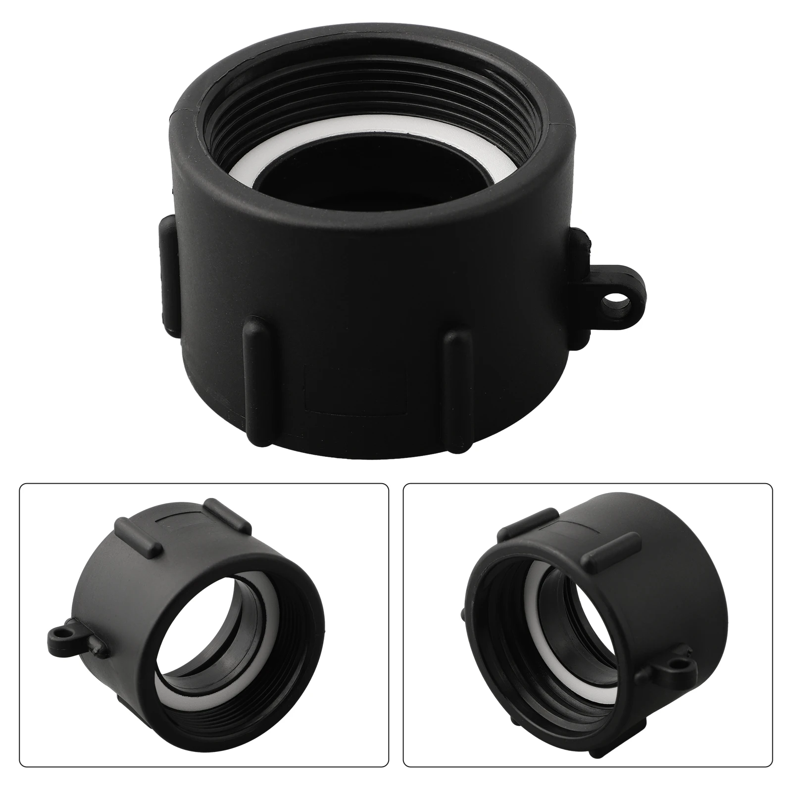 Adapter zbiornika IBC 60mm/2in Adapter zaworu do złącze węża ogrodowego zbiornika wody Adapter do zaworu IBCTANK