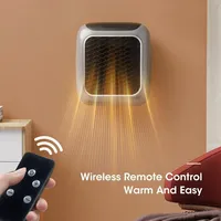 Portable Mini Heater 800w Bathroom Heating Fan Wall Mounted Fast Heating Heating Fans Low Consumption Vertical Warmer Machine